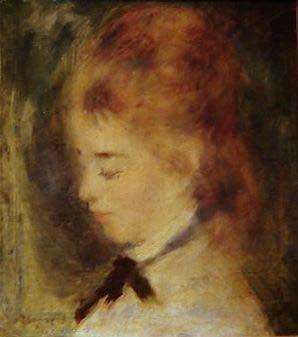 Pierre-Auguste Renoir Retrato de mujer Germany oil painting art